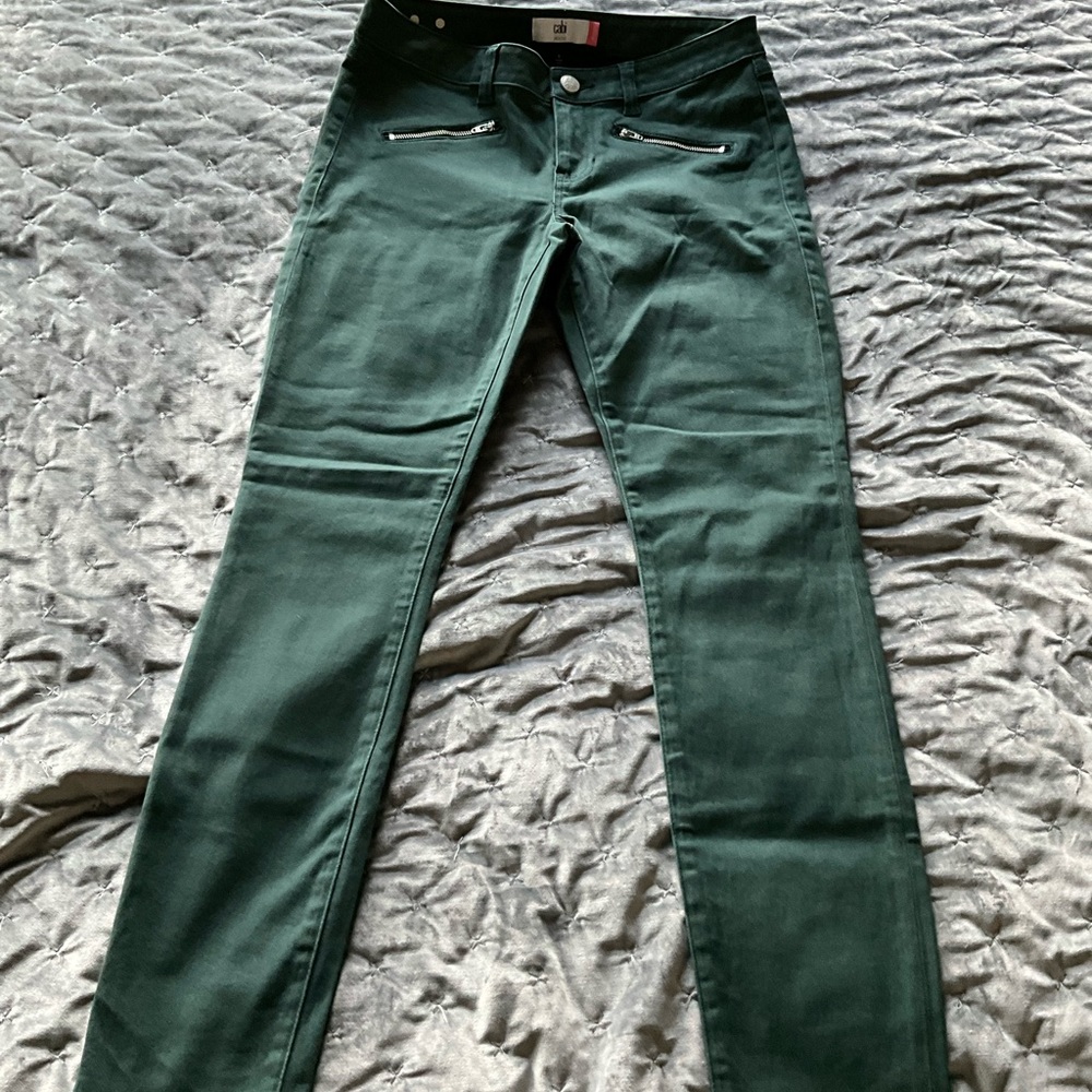 Women's Green Jeans